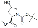 (2R,4S)-4-Hydroxypyrrolidine-1,2-dicarboxylic acid 1-tert-butyl ester 2-methyl ester Structure,135042-17-0Structure