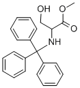 N-(triphenylmethyl)-dl-serine methyl ester Structure,13515-76-9Structure