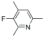 Pyridine, 3-fluoro-2,4,6-trimethyl-(9ci) Structure,135183-05-0Structure