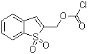 1,1-Dioxobenzo[b]thiophen-2-ylmethyl chloroformate Structure,135204-19-2Structure