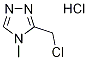 3-(Chloromethyl)-4-methyl-4h-1,2,4-triazole hydrochloride Structure,135206-77-8Structure