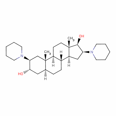 2-(1-Piperidinyl)-16-(1-piperidinyl)-5-androstane-3,17-diol Structure,13522-16-2Structure