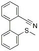 2-(Methylthio)-[1,1-biphenyl]-2-carbonitrile Structure,1352318-41-2Structure