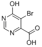 5-Bromo-6-hydroxypyrimidine-4-carboxylic acid Structure,135274-82-7Structure