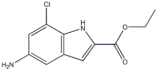 Ethyl 5-amino-7-chloro-1h-indole-2-carboxylate Structure,1352895-02-3Structure