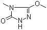 5-Methoxy-4-methyl-1,2,4-triazlinone Structure,135302-13-5Structure