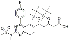 3,5-Di(tert-butyldimethylsilyl) rosuvastatin Structure,1353050-10-8Structure