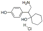 4-[2-Amino-1-(1-hydroxycyclohexyl)ethyl]phenol hydrochloride (1:1) Structure,135308-76-8Structure