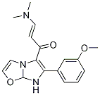 3-(Dimethylamino)-1-(6-(3-methoxyphenyl)-7,7a-dihydroimidazo[2,1-b]oxazol-5-yl)prop-2-en-1-one Structure,1353119-28-4Structure