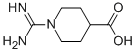 1-(Aminoiminomethyl)-4-piperidinecarboxylic acid Structure,135322-16-6Structure