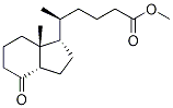 [1R-[1alpha(R*),3abeta,7aalpha]]-Octahydro-delta,7a-dimethyl-4-oxo-1H-indene-1-pentanoic Acid Methyl Ester Structure,135359-41-0Structure