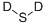 Deuterium sulfide Structure,13536-94-2Structure