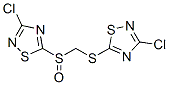 3-Chloro-5-[(3-chloro-1,2,4-thiadiazol-5-ylthio)methylsulfinyl]-1,2,4-thiadiazole Structure,135379-15-6Structure