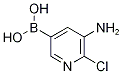 3-Amino-2-chloropyridine-5-boronic acid Structure,1354697-94-1Structure