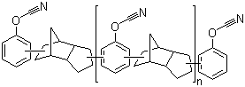 Dicyclopentadienylbisphenol cyanate ester Structure,135507-71-0Structure