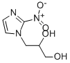 1,2-Propanediol, 3-(2-nitro-1h-imidazol-1-yl)- Structure,13551-92-3Structure