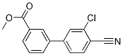 Methyl3-chloro-4-cyano-[1,1-biphenyl]-3-carboxylate Structure,1355247-44-7Structure