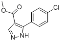 Methyl 3(5)-(4-chlorophenyl)-1h-pyrazole-4-carboxylate Structure,135641-70-2Structure