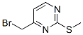 4-Bromomethyl-2-methylthiopyrimidine Structure,135645-63-5Structure