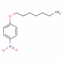 1-N-heptyloxy-4-nitrobenzene Structure,13565-36-1Structure