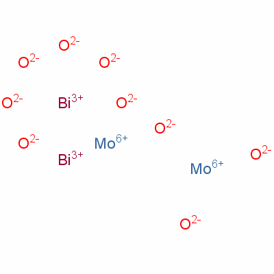 Bismuth molybdenum oxide Structure,13565-96-3Structure