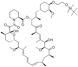 42-O-tert-butyldimethylsilyloxyethyl-d4 rapamycin Structure,1356839-88-7Structure