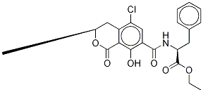 Ochratoxin C-d5 Structure,1356840-94-2Structure