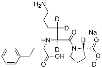 (S)-Lisinopril-d5 Sodium Structure,1356847-28-3Structure