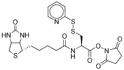 Biotinyl pyridinyldithio n-hydroxysuccinimide alanine ester Structure,1356933-91-9Structure