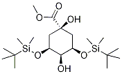 (1Alpha,3r,4alpha,5r)-3,5-bis[[(1,1-dimethylethyl)dimethylsilyl]oxy]-1,4-dihydroxy-cyclohexanecarboxylic acid methyl ester Structure,135711-62-5Structure