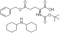 Na-t-glutamic acid γ-benzyl estr dicyclochexylamine salt Structure,13574-84-0Structure