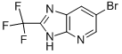 6-Bromo-2-trifluoromethyl-3H-imidazo[4,5-b]pyridine Structure,13577-72-5Structure