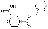 N-cbz-2-morpholinecarboxylic acid Structure,135782-21-7Structure