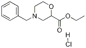 Ethyl 4-benzyl-2-morpholinecarboxylate hydrochloride Structure,135782-26-2Structure