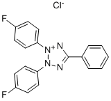 2,3-Bis(4-fluorophenyl)-5-phenyltetrazolium chloride Structure,135788-09-9Structure