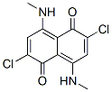 1,5-Naphthalenedione, 2,6-dichloro-4,8-bis(methylamino)- Structure,135790-38-4Structure