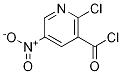 2-Chloro-5-nitronicotinoyl chloride Structure,135795-55-0Structure