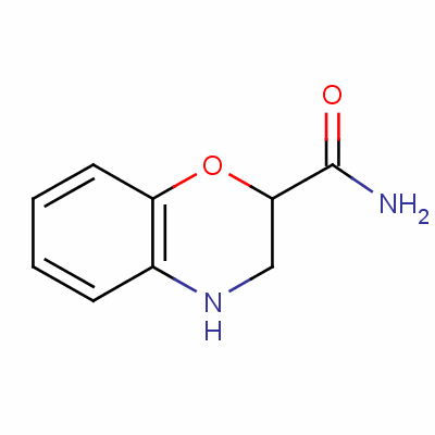 3,4-Dihydro-2H-4-benzoxazine-2-carboxamide Structure,13582-93-9Structure