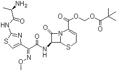 Ceftizoxime alapivoxil Structure,135821-54-4Structure