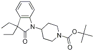 Tert-butyl4-(3,3-diethyl-2-oxoindolin-1-yl)piperidine-1-carboxylate Structure,1358667-41-0Structure