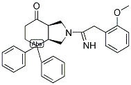 (3Ar,7ar)-octahydro-2-[1-imino-2-(2-methoxyphenyl)ethyl]-7,7-diphenyl-4h-isoindol-4-one Structure,135911-02-3Structure