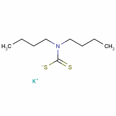 Potassium dibutyldithiocarbamate Structure,136-29-8Structure