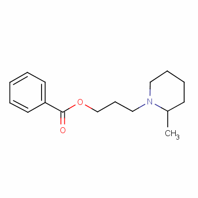 Piperocaine Structure,136-82-3Structure