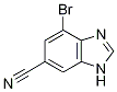 7-Bromo-1h-benzimidazole-5-carbonitrile Structure,1360921-11-4Structure