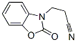 3-(2-Oxo-2,3-dihydro-1,3-benzoxazol-3-yl)propanenitrile Structure,13610-55-4Structure