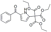 Methanetricarboxylic acid, (5-benzoyl-1H-pyrrol-2-yl)-, triethyl ester Structure,136116-84-2Structure