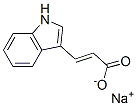 Sodium trans-indole-3-acrylate Structure,13615-46-8Structure