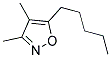 Isoxazole, 3,4-dimethyl-5-pentyl-(9ci) Structure,136150-25-9Structure