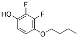 1-Hydroxy-4-butoxy-2,3-difluorobenzene Structure,136239-68-4Structure