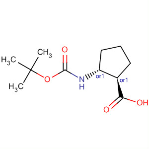 Boc-trans-2-aminocyclopentane carboxylic acid Structure,136315-71-4Structure